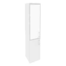 Шкаф O.SU-1.2R white/black